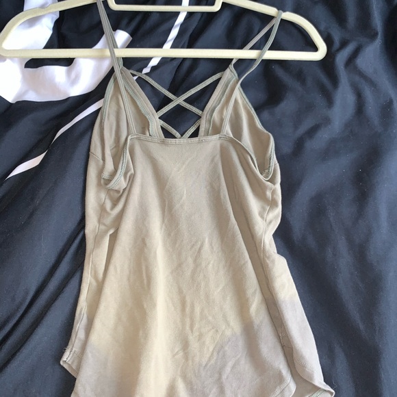 Army green top - Picture 2 of 2